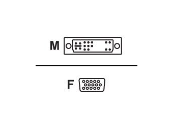 Equip VGA-Adapter - DVI-A (M) zu HD-15 (VGA)
