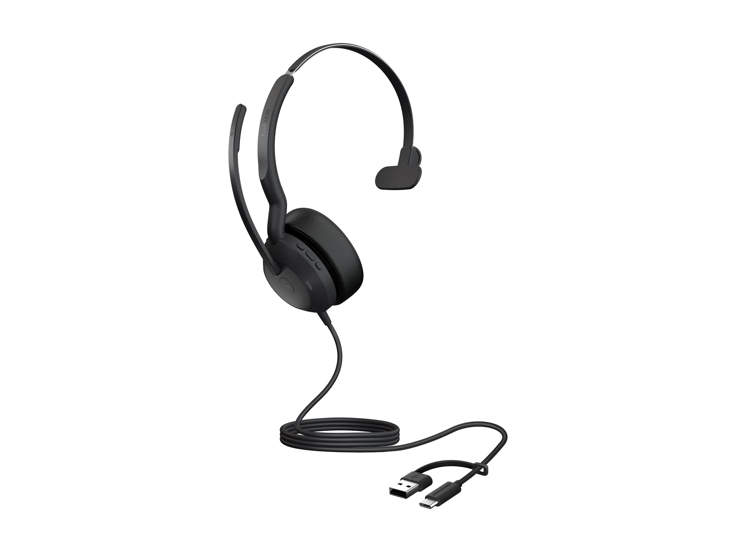 Jabra Evolve2 50 MS Mono - Headset - On-Ear - kabelgebunden