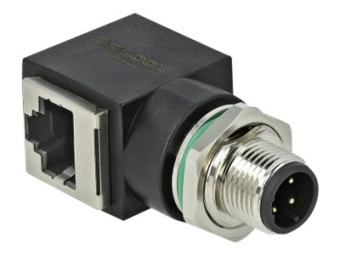 Delock Netzwerkadapter - M12 (4-polig) (M)