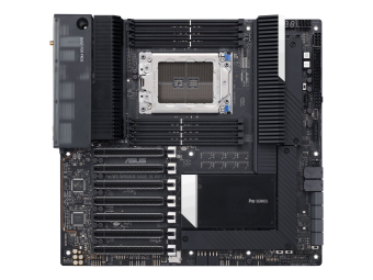ASUS Pro WS WRX80E-SAGE SE WIFI II - Motherboard - E-ATX  SSI EEB - Socket sWRX8 - AMD WRX80 Chipsatz - USB-C 3.2 Gen 2x2, USB-C 3.2 Gen2, USB 3.2 Gen 2, USB 3.2 Gen 1 - 2 x 10 Gigabit LAN, Wi-Fi 6E, Bluetooth - HD Audio (8-Kanal)