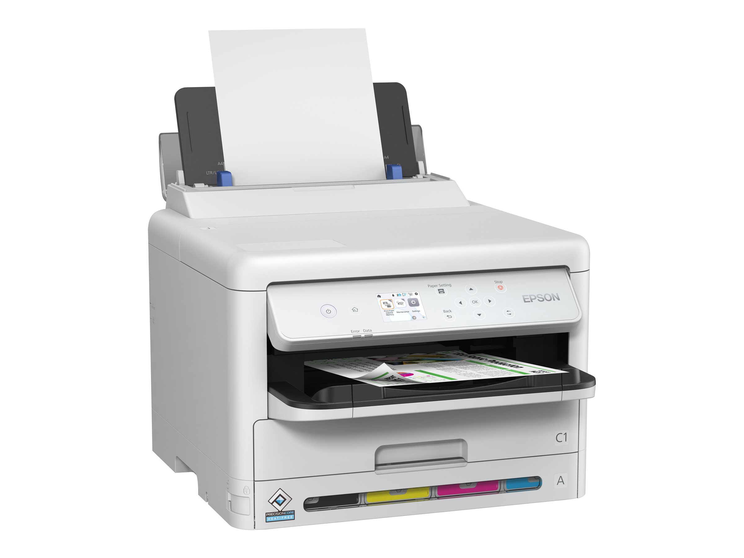 Epson WorkForce Pro WF-C5390DW - Drucker - Farbe - Duplex - Tintenstrahl - A4Legal - 4800 x 1200 dpi - bis zu 25 SeitenMin. (einfarbig)