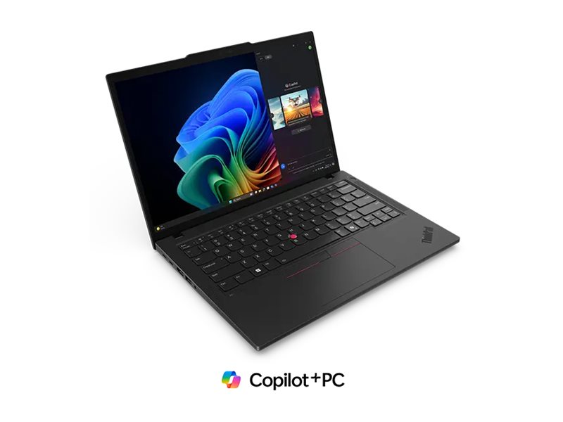 Lenovo ThinkPad T14 Gen 6 21QJ - 180°-Scharnierdesign - AMD Ryzen AI 5 PRO 340  2 GHz - Win 11 Pro - Radeon 840M - 32 GB RAM - 1 TB SSD TCG Opal Encryption 2, NVMe, Performance - 35.6 cm (14")