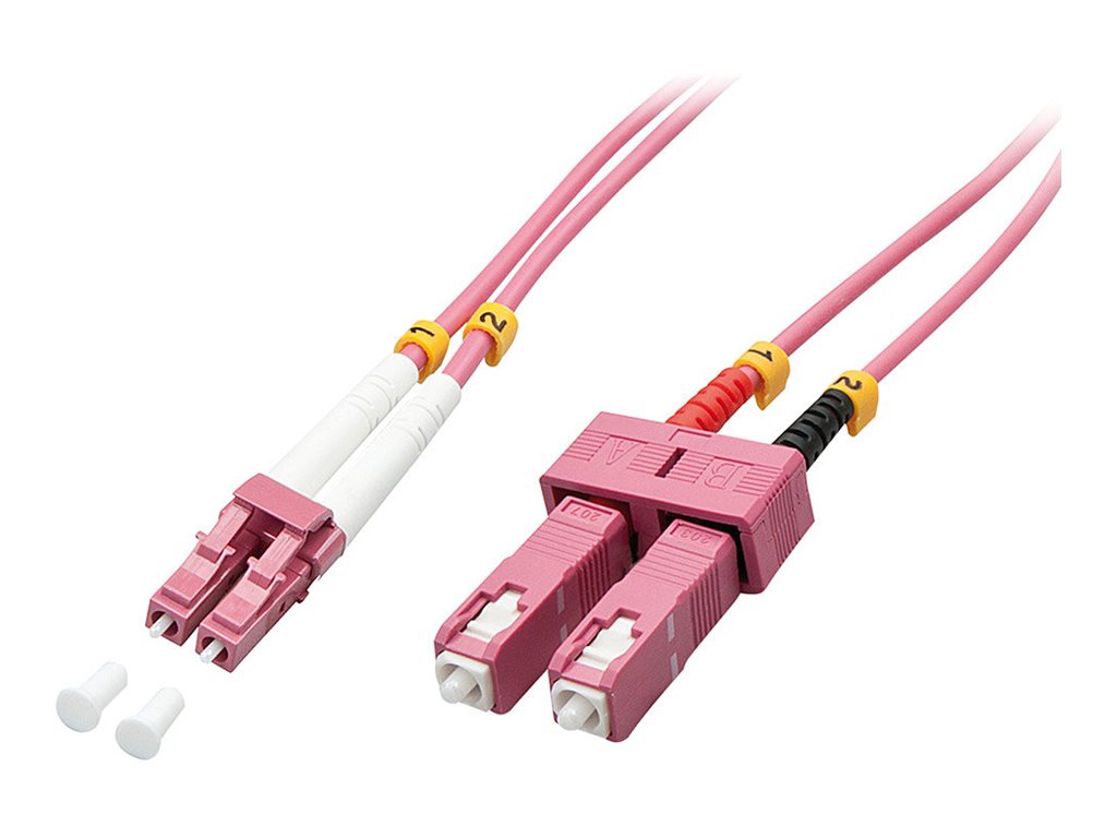 Lindy Patch-Kabel - SC multi-mode (M) zu LC Multi-Mode (M)