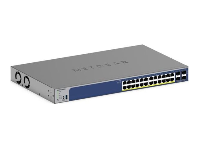 Netgear Smart GS728TXP - V3 - Switch - L3 Lite - Smart - 24 x 101001000 (PoE+)