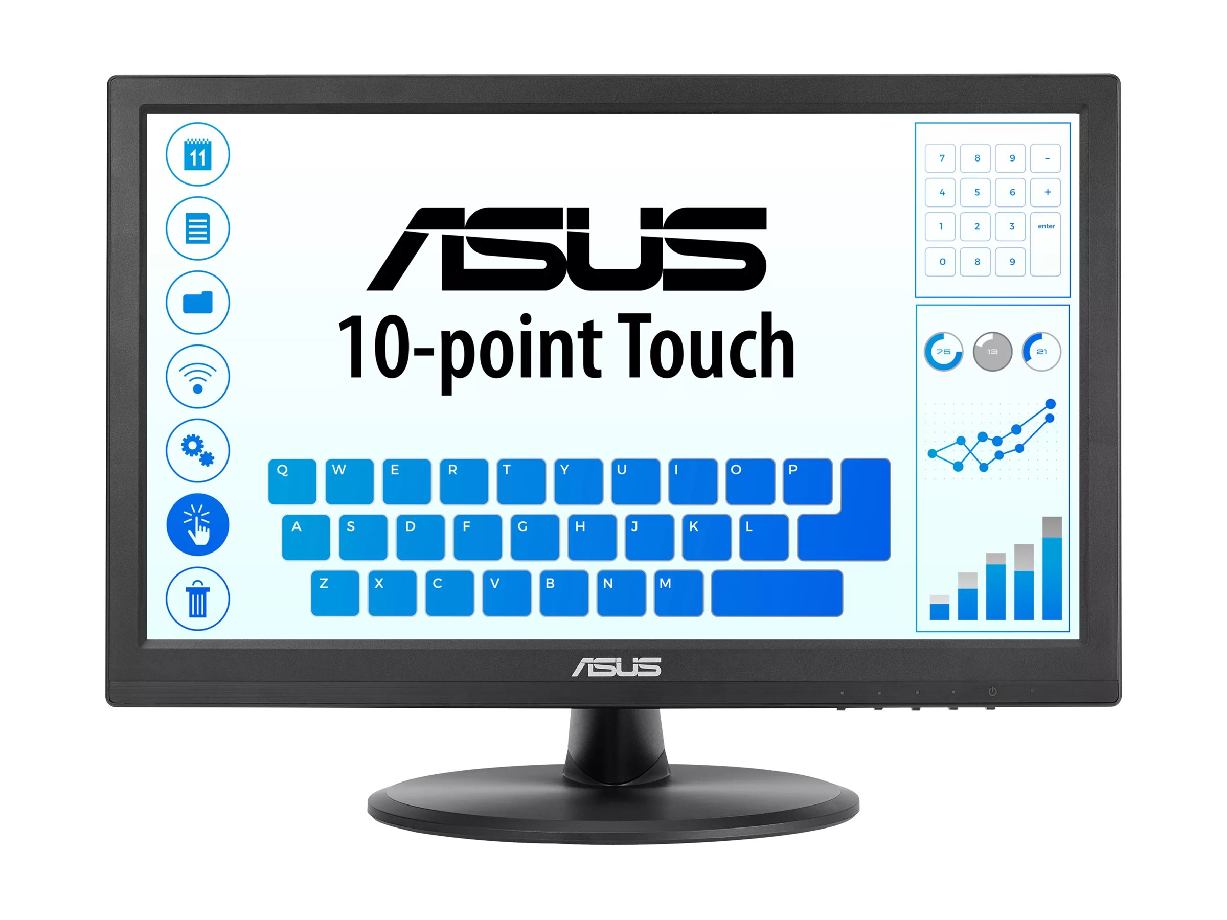 ASUS VT169HE - LED-Monitor - 40.6 cm (16") (16" sichtbar)