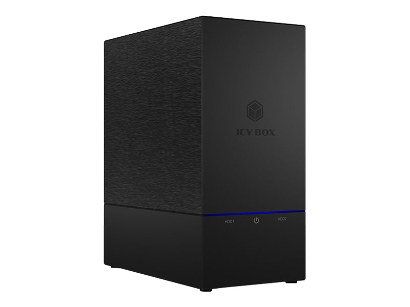 ICY BOX IB-RD3621-C31 - Festplatten-Array - 2 Schächte (SATA-600)