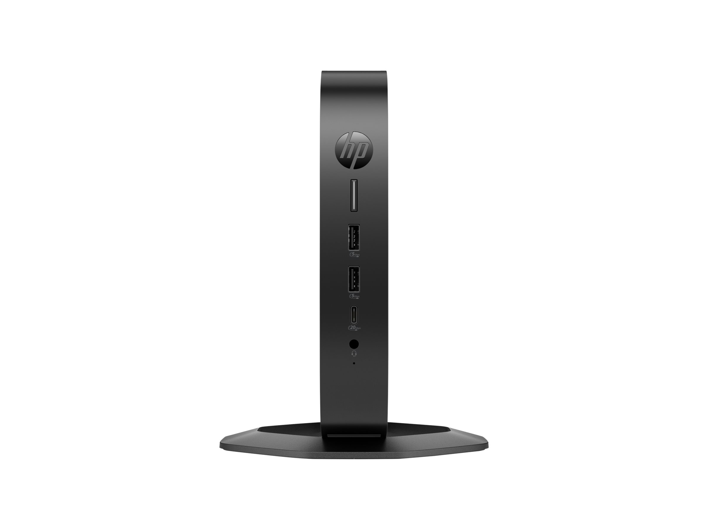 HP Elite t660 - Thin Client - SFF - 1 x U-Series U300E  1.1 GHz - RAM 8 GB - Flash 64 GB - eMMC - UHD Graphics - 1GbE, Wi-Fi 6E, Bluetooth 5.3 - WLAN 802.11abgnacax (Wi-Fi 6E)