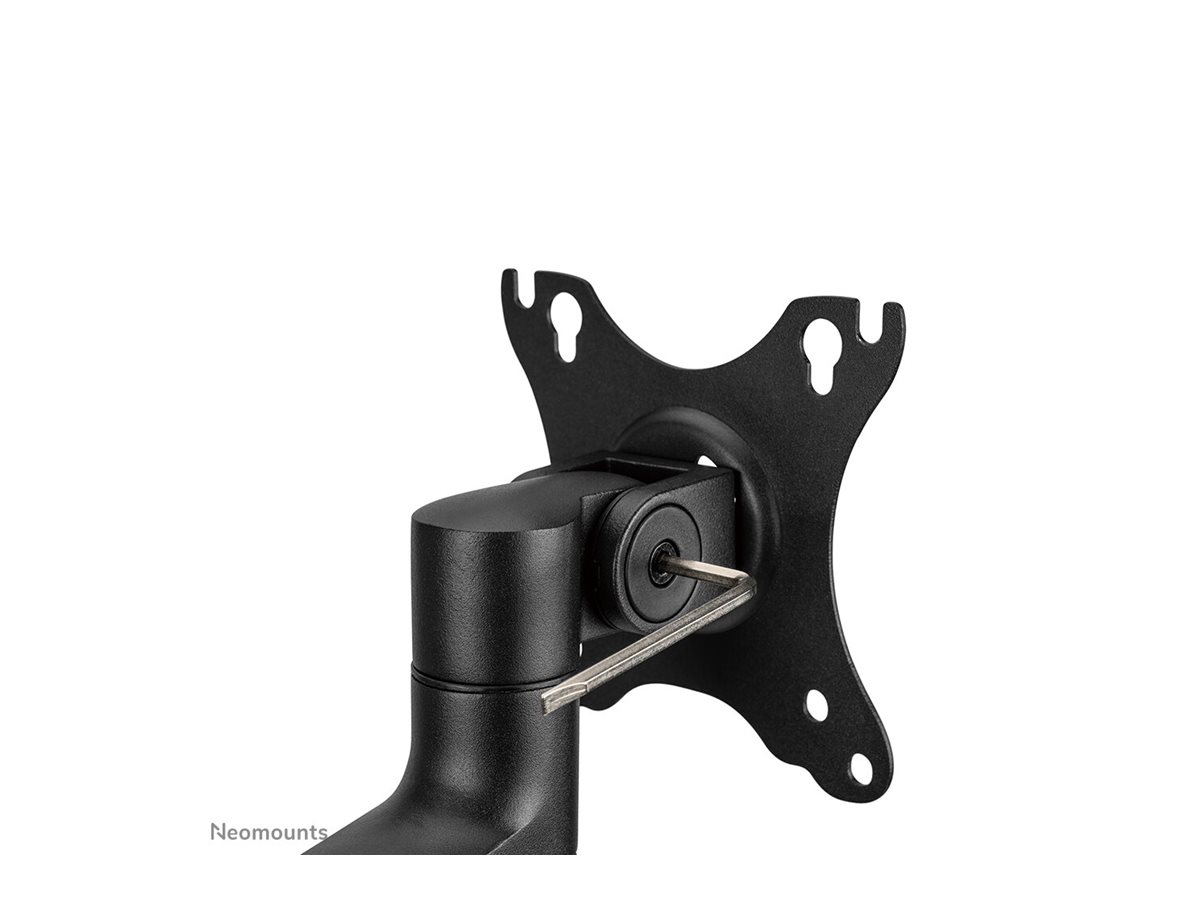 Neomounts DS20-425BL2 - Befestigungskit (Spannbefestigung für Tisch, Tisch-Kabeldurchführung, Notebook-Ablage, Monitorarm, VESA-Adapter, Notebookschacht-Arm)
