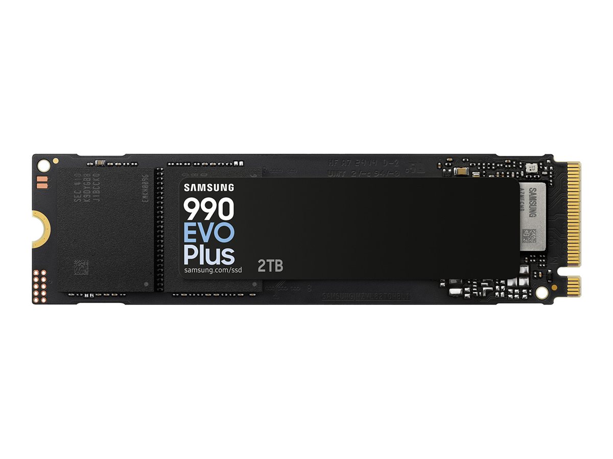 Samsung 990 EVO Plus MZ-V9S2T0 - SSD - verschlüsselt - 2 TB - intern - M.2 2280 - PCIe 5.0 x2 (NVMe)