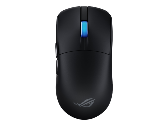 ASUS ROG Harpe II Ace - Maus - Für Rechtshänder - optisch - 6 Tasten - kabellos, kabelgebunden - USB 2.0, 2.4 GHz, Bluetooth 5.1 - kabelloser Empfänger (USB)