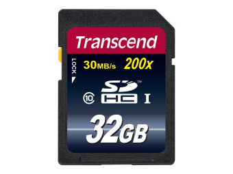 Transcend Flash-Speicherkarte - 32 GB - Class