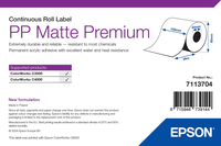 Epson Premium - Polypropylen (PP) - matt - permanenter Acrylklebstoff - Rolle A6 (10,5 cm x 29 m)