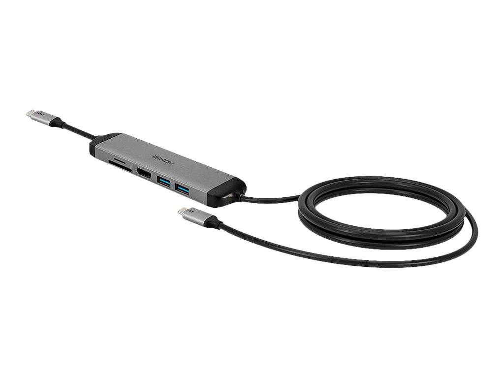 Lindy USB 3.2 Type C Laptop Micro Dock with 1.4m