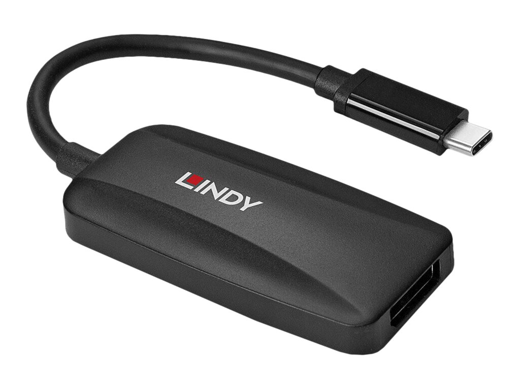 Lindy Videoadapter - 24 pin USB-C (M) zu DisplayPort (W)