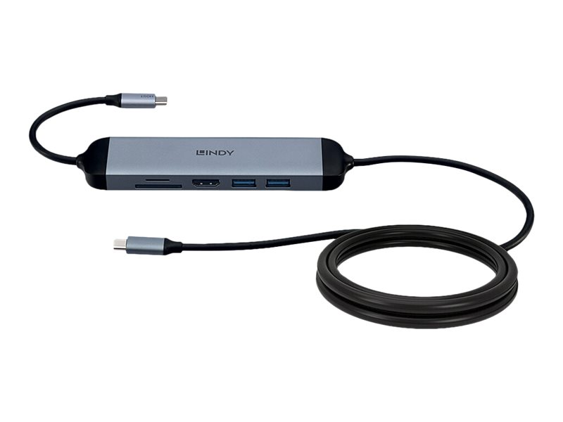 Lindy USB 3.2 Type C Laptop Micro Dock with 1.4m