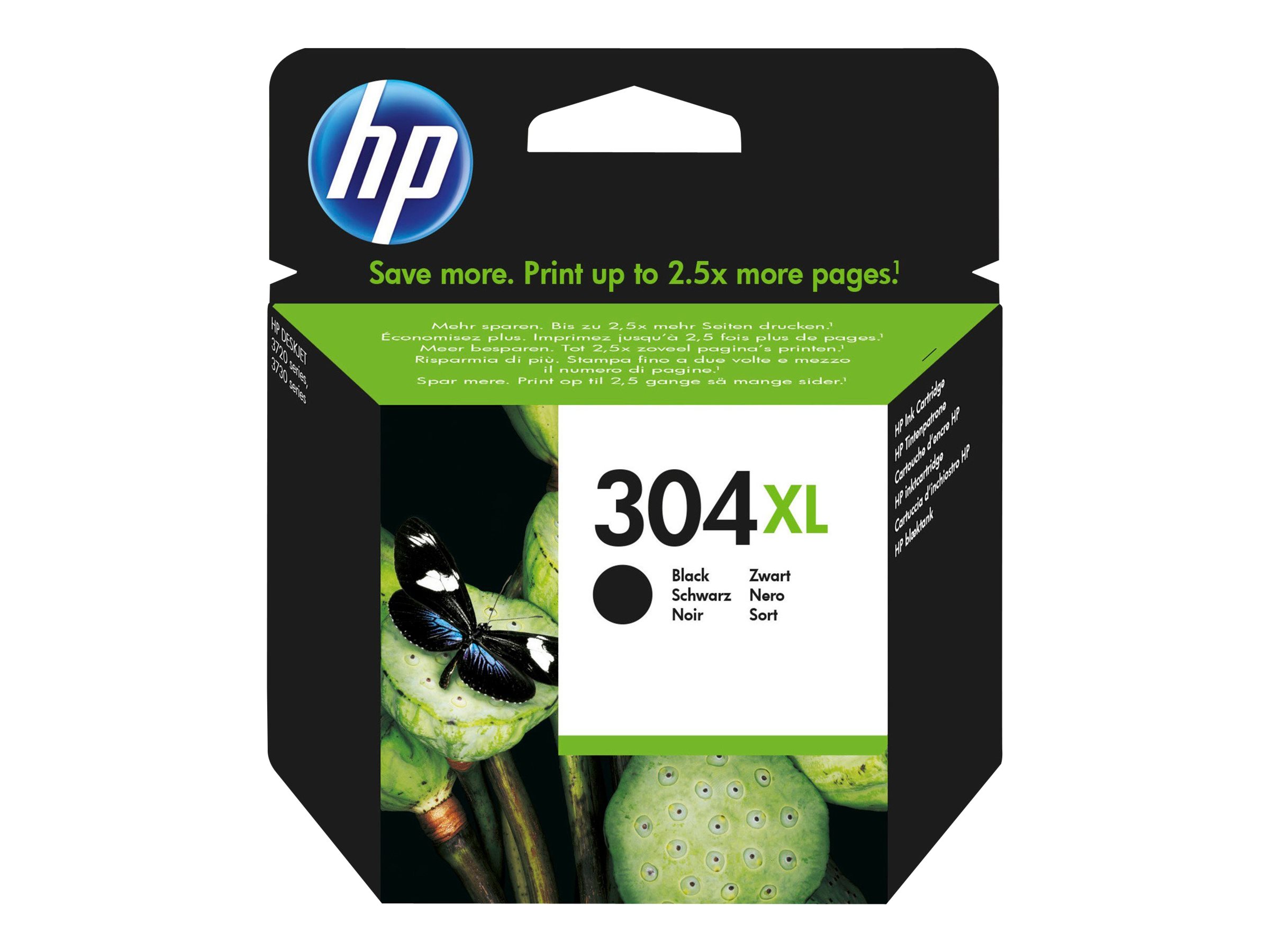 HP 304XL - Hohe Ergiebigkeit - Schwarz - original