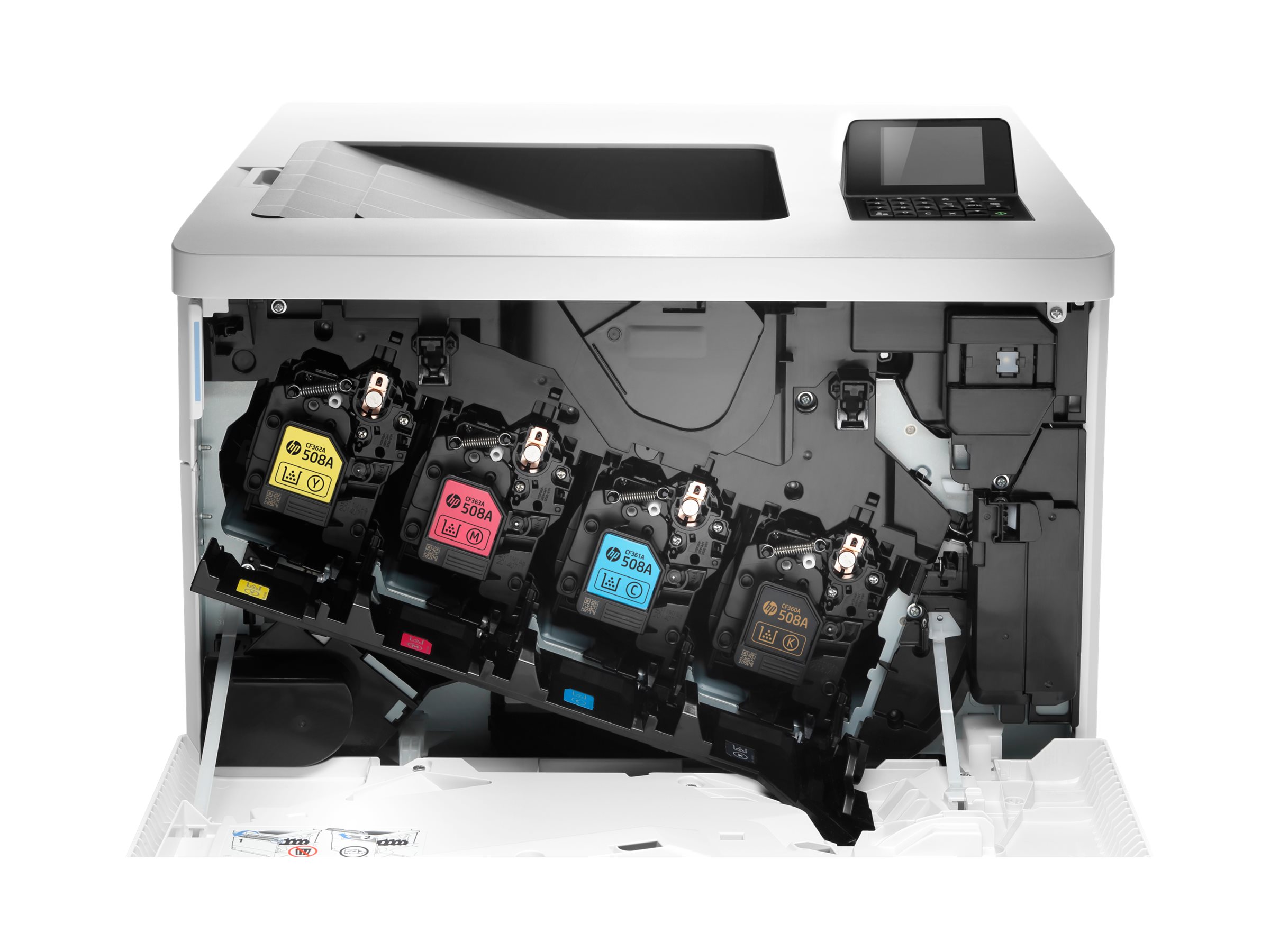 HP LaserJet Enterprise M554dn - Drucker - Farbe - Duplex - Laser - A4Legal - 1200 x 1200 dpi - bis zu 33 SeitenMin. (einfarbig)