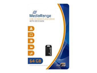 MEDIARANGE Nano - USB-Flash-Laufwerk - 64 GB