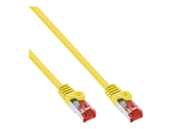 InLine 70er Bulk-Pack Patchkabel - SFTP (PiMf) - Cat.6 - PVC - CU - gelb - 1m