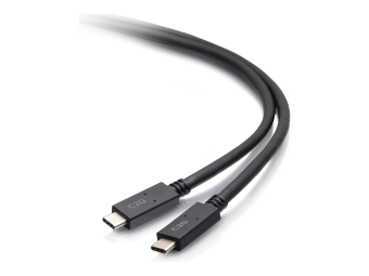 C2G 6.5ft (2m) USB-C Male to USB-C Male Cable (20V 3A)