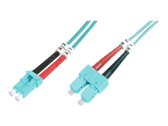 DIGITUS LWL Multimode OM 3 Patchkabel LC  SC