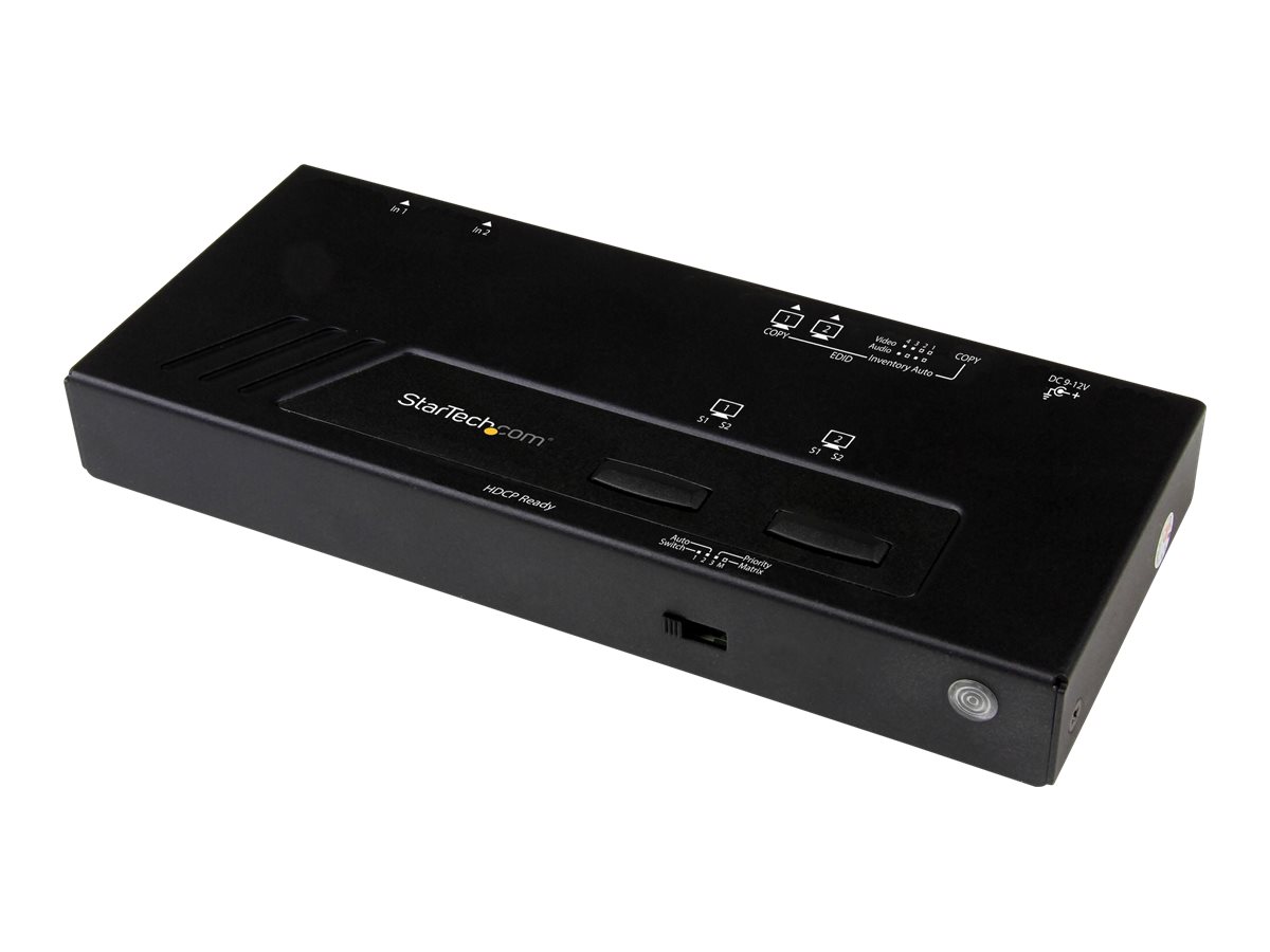 StarTech.com Startech 2x2 HDMI Matrix Switch - 4K Ultra HD