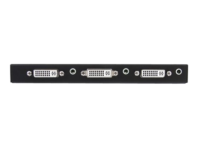 StarTech.com 2 Port DVI Video Splitter mit Audio