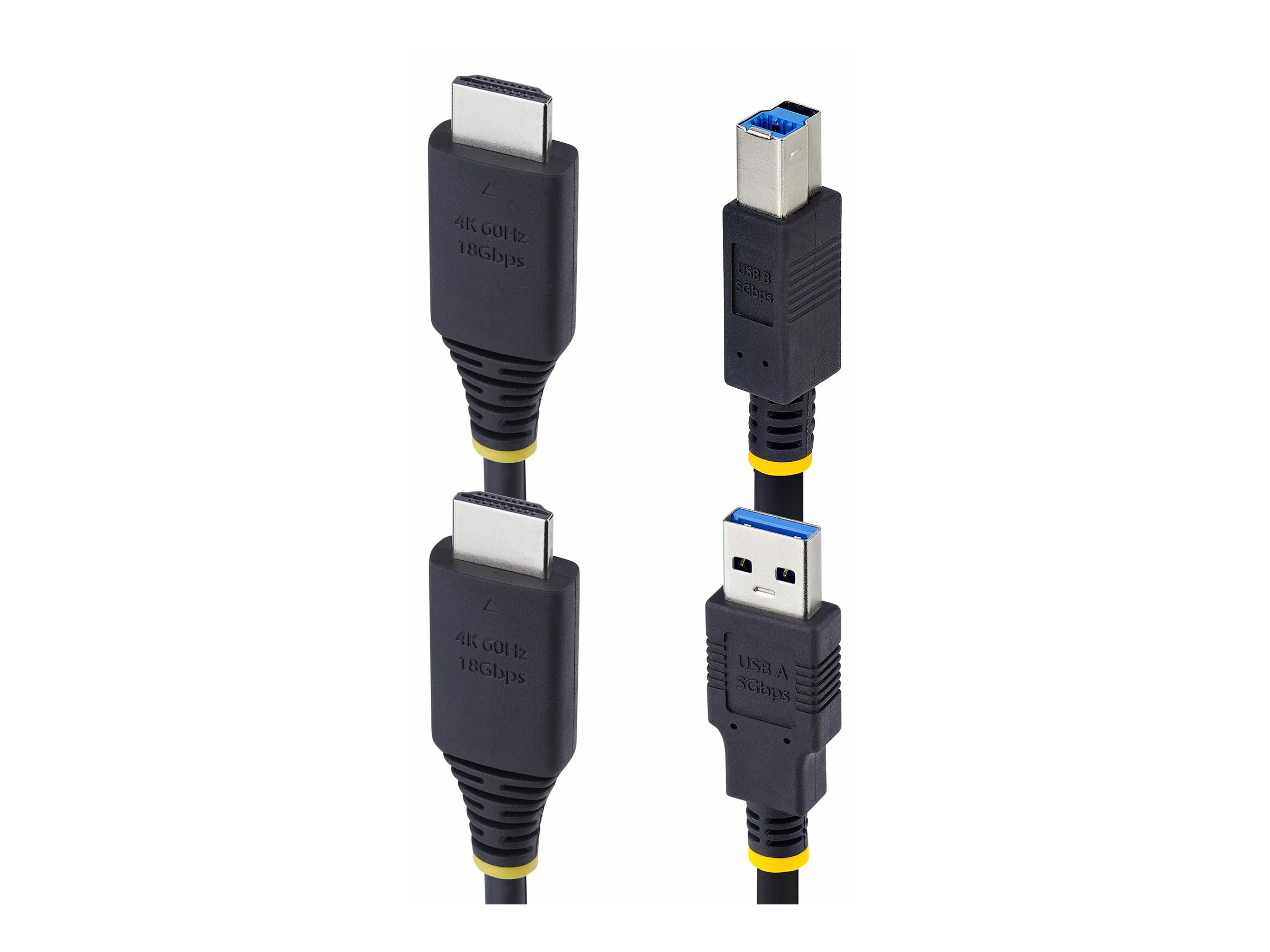 StarTech.com 10ft (3m) HDMI and USB 5Gbps KVM Cable - Tastatur-  Video-  Maus- (KVM-)