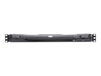 ATEN Slideaway CL5708IM - KVM-Konsole mit KVM-Switch - 8 Anschlüsse - PS2 USB - 43.2 cm (17)