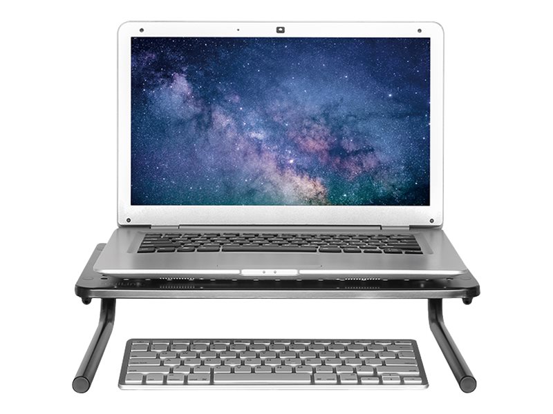 LogiLink Aufstellung - für MonitorNotebook - Kunststoff, stainless steel, Aluminium - Bildschirmgröße 33-81.3 cm (13"-32")