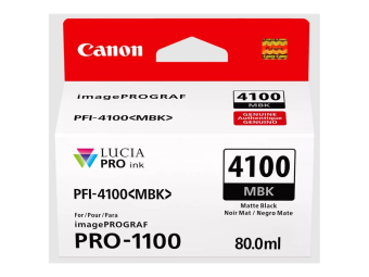 Canon PFI-4100 MBK - 80 ml - mattschwarz - original