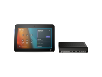 HP Mini IP Conference PC - Mini Desktop - Core i7 13700T  1.4 GHz - vPro - RAM 16 GB - SSD 256 GB - NVMe - UHD Graphics 770 - 1GbE, 2.5GbE, Wi-Fi 6E, Bluetooth 5.3 - WLAN 802.11abgnacax (Wi-Fi 6E)