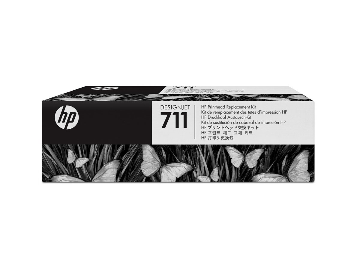 HP 711 - Schwarz, Gelb, Cyan, Magenta - Druckkopf