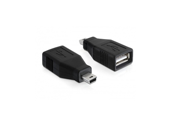 Delock USB adapter - USB-Adapter - USB (W) zu mini-USB Typ B (M)