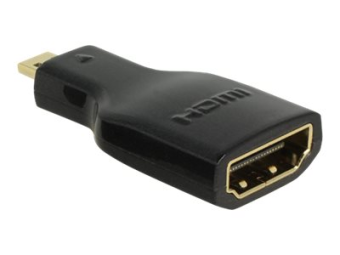 Delock HDMI-Adapter - 19 pin micro HDMI Type D männlich zu HDMI weiblich