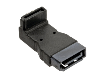InLine SATA Adapter Stecker  Buchse - gewinkelt nach unten