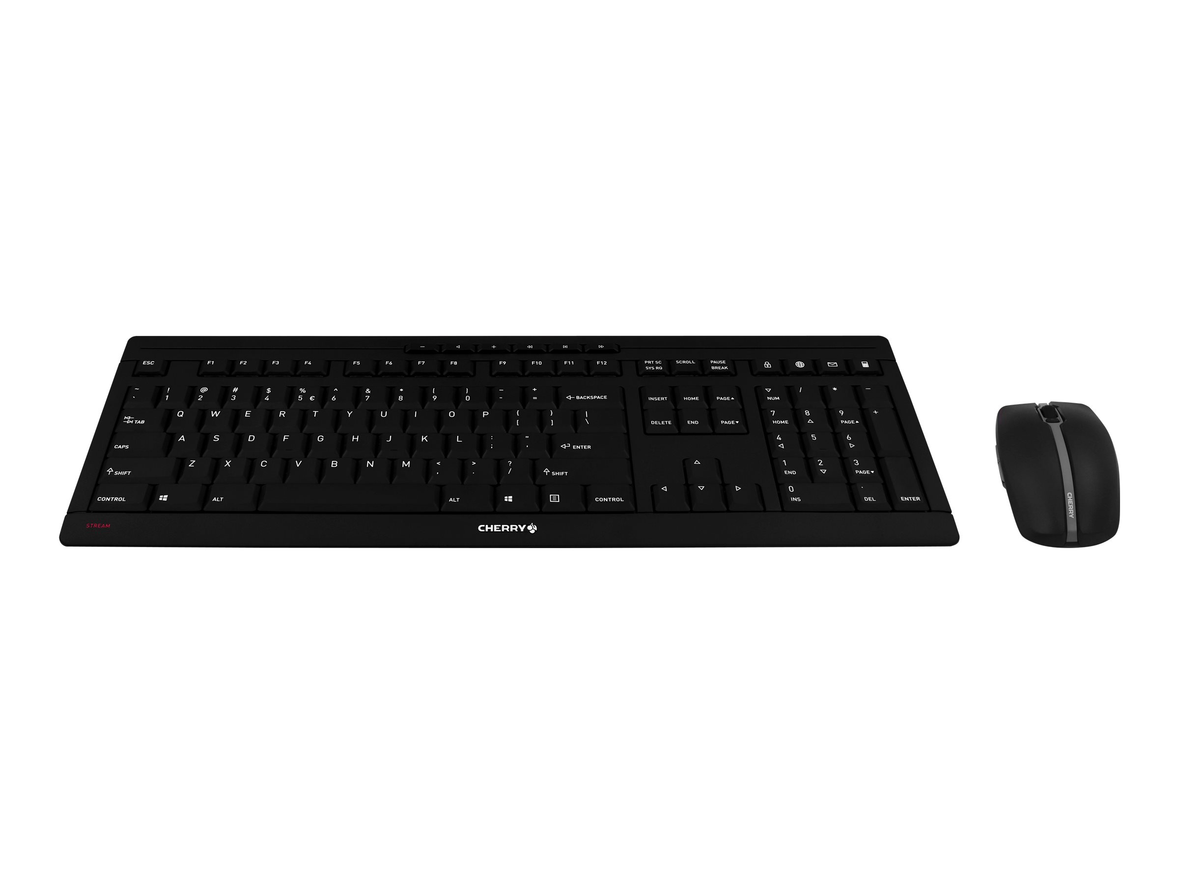 Cherry STREAM DESKTOP - Tastatur-und-Maus-Set