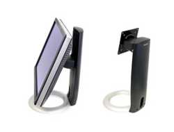 Ergotron Neo-Flex - Aufstellung - für Monitor - Schwarz, Silber - Bildschirmgröße bis zu 68,6 cm (bis zu 27 Zoll)