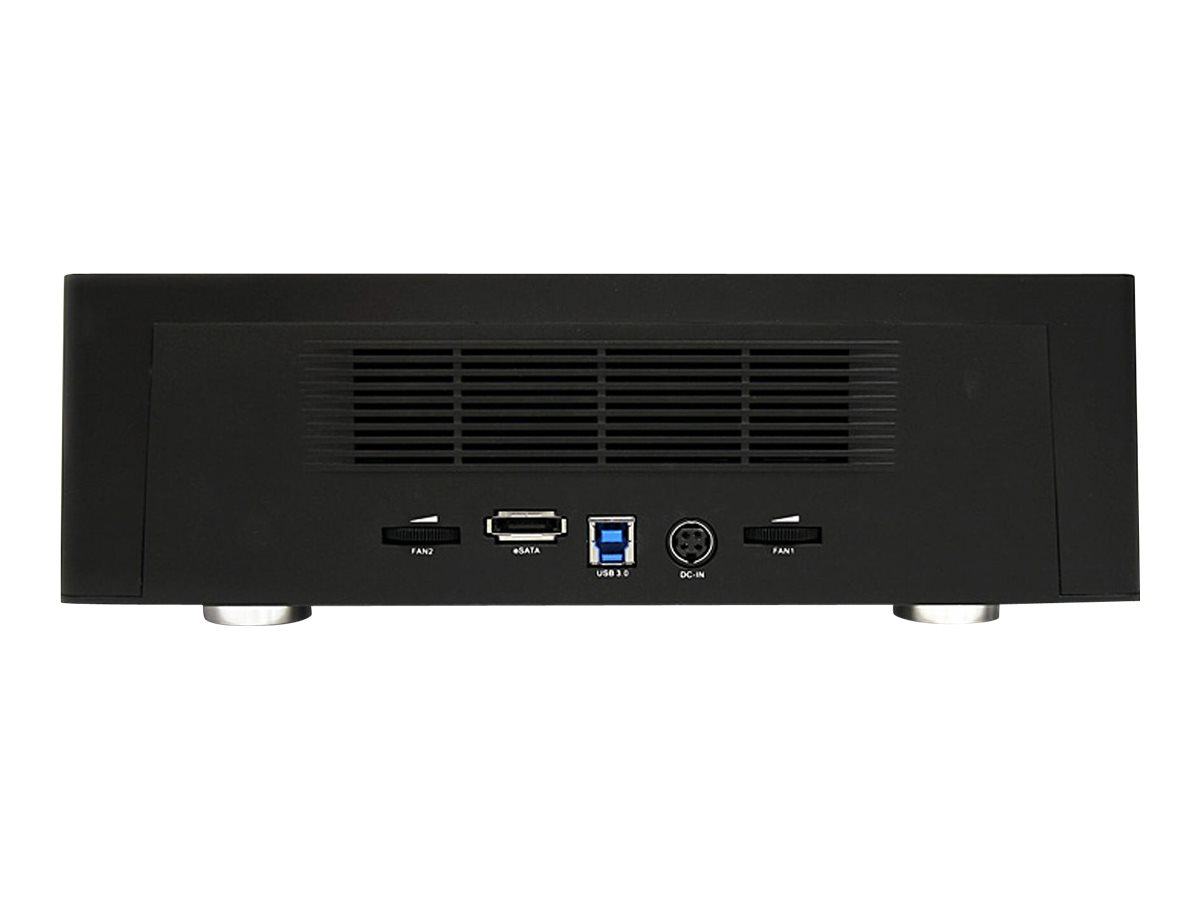 StarTech.com 4 Bay Festplatten Kopierstation USB 3.0  eSATA auf SATA - HDD 13 Duplikator - Standalone Festplattenkloner - Festplattenduplikator - 4 Schächte (SATA-300)