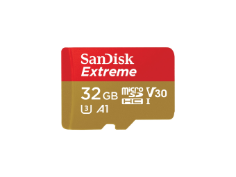 SanDisk Extreme - Flash-Speicherkarte (microSDHCSD-Adapter