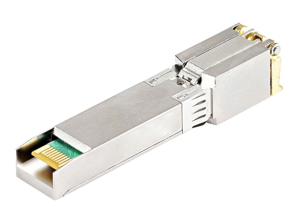 StarTech.com HP 813874-B21 kompatibles SFP+ Transceiver Modul - 10GBase-T - MSA konform - RJ45 SFP+ Modul - 10GBase-T - 30m mit CAT6a - SFP+-Transceiver-Modul (gleichwertig mit HP 813874-B21)