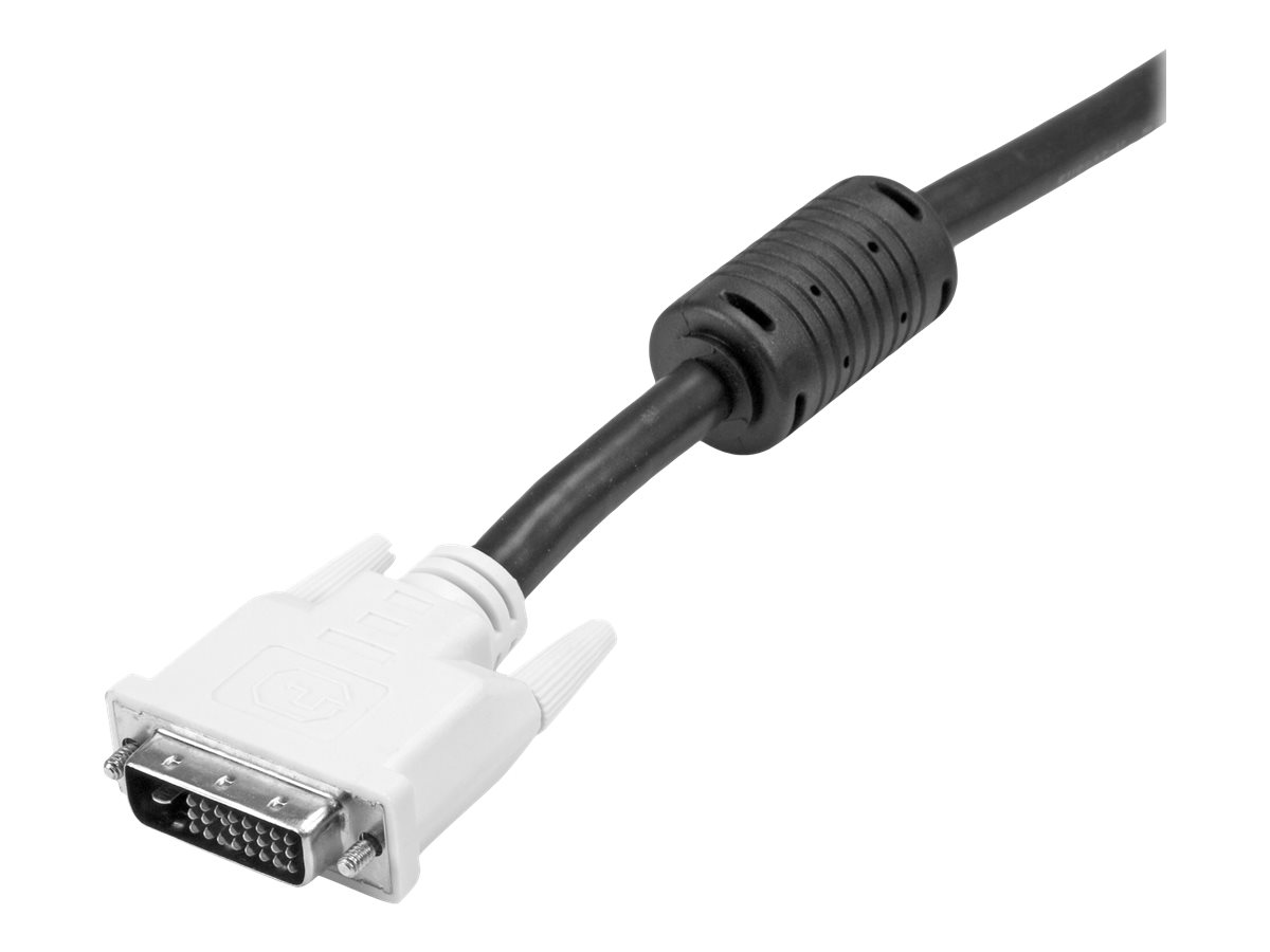 StarTech.com DVI-D Dual Link Kabel 3m (SteckerStecker) - DVI 24+1 Pin Monitorkabel Dual Link - DVI Anschlusskabel mit Ferritkernen - DVI-Kabel - Dual Link - DVI-D (M)