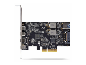 StarTech.com 5-Port USB PCIe Card USB 3.2 10Gbps PCI Express Card with 4x USB-C Ports 1x USB-A Internal Port USB PCIe Controller Card WindowsmacOSLinux