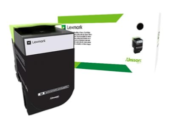 Lexmark 802KE - Schwarz - original - Tonerpatrone LCCP LRP