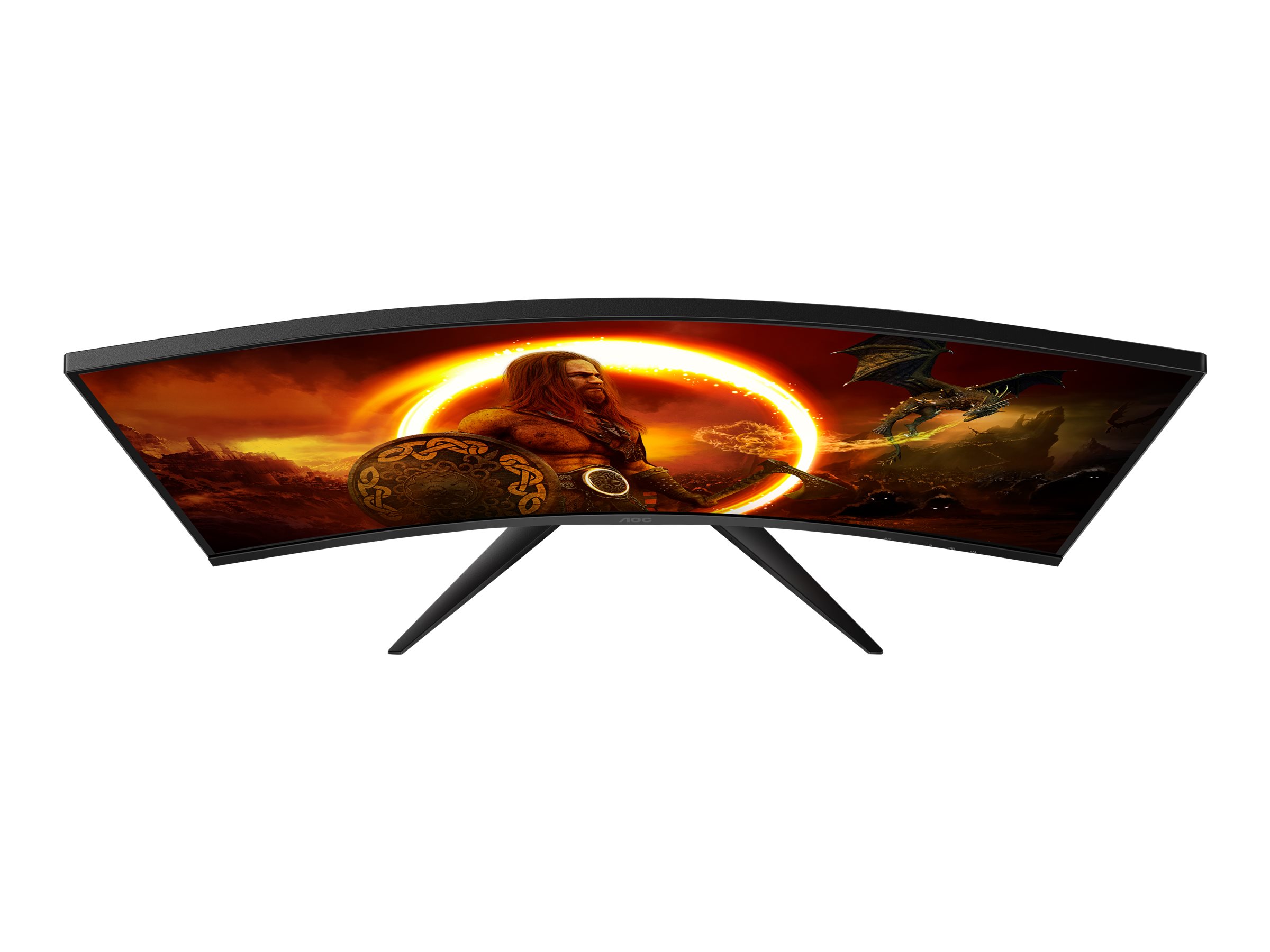 AOC Gaming C32G2ZEBK - LED-Monitor - Gaming - gebogen - 80 cm (32")