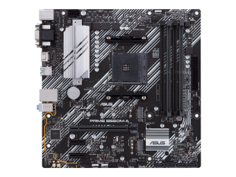 ASUS PRIME B550M-A - Motherboard - micro ATX - Socket AM4 - AMD B550 Chipsatz - USB 3.2 Gen 1 USB 3.2 Gen 2 - Gigabit LAN - Onboard-Grafik (CPU erforderlich)
