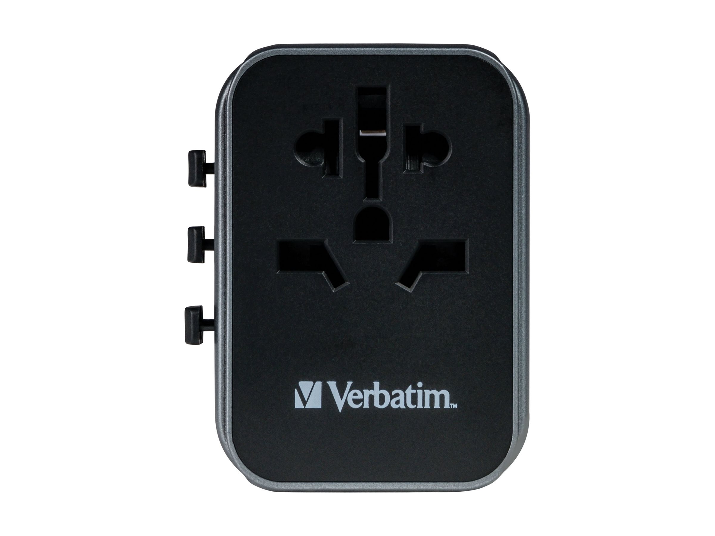 Verbatim UTA-03 - Netzteil - 30 Watt - PD 3.0, QC 3.0 - 4 Ausgabeanschlussstellen (USB, 24 pin USB-C)