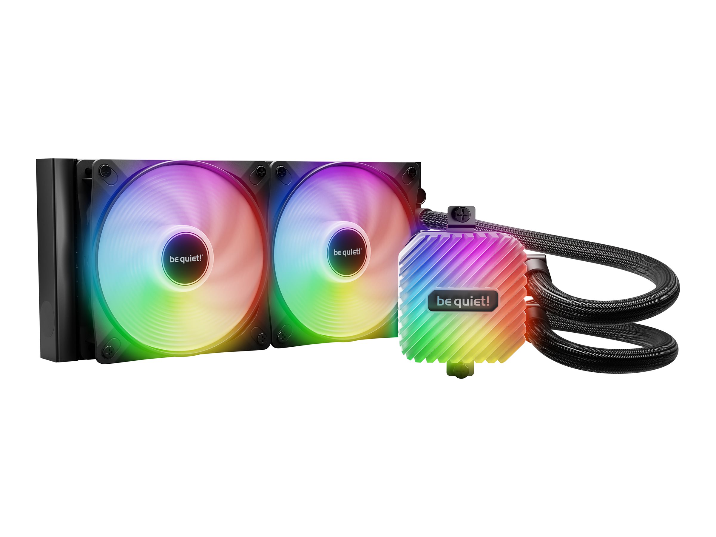 Be Quiet! Light Loop - Prozessor-Flüssigkeitskühlsystem - Kühlergröße 240 mm - (für LGA1150, LGA1151, LGA1155, LGA1851, LGA1700, LGA1200, AM5, AM4)