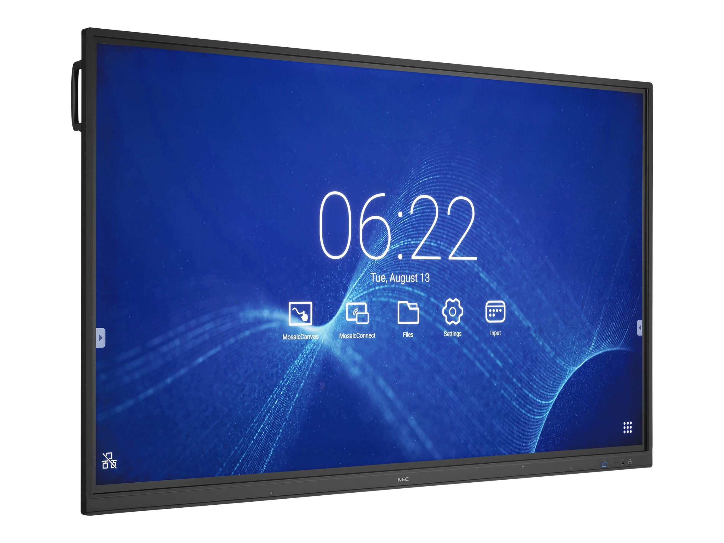 NEC MultiSync CB861Q - 217 cm (86") Diagonalklasse CB Series LCD-Display mit LED-Hintergrundbeleuchtung - interaktive Digital Signage - mit Touchscreen (Multi-Touch)