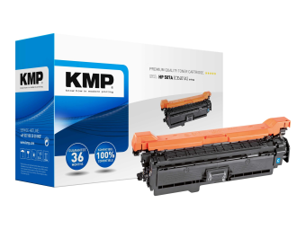 KMP H-T166 - 120 g - Cyan - kompatibel - Tonerpatrone (Alternative zu HP 507A)